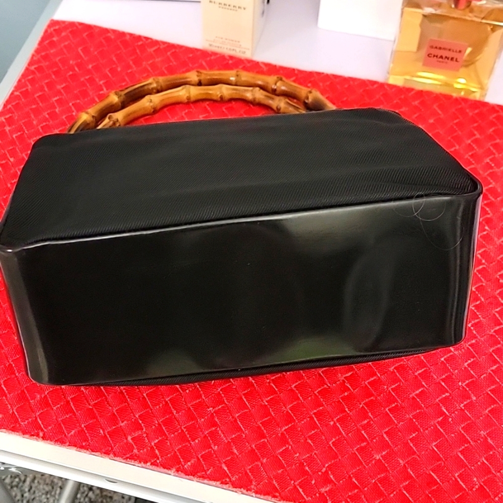 Gucci bamboo lambskin/nylon exterior - Picture 8 of 12